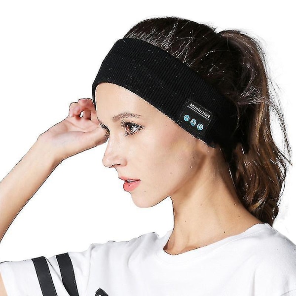 Sömnhörlurar Trådlösa, Bluetooth sporthörlurar med pannband med ultratunna Hd-stereohögtalare Perfekt för sömn, träning, jogging, yoga Red