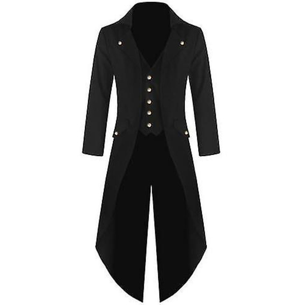 Gotisk Steampunk frackjacka_a Red M
