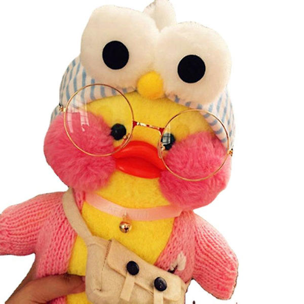 30cm Liten gul ankadocka Anka plyschleksak Lara Fan Anka