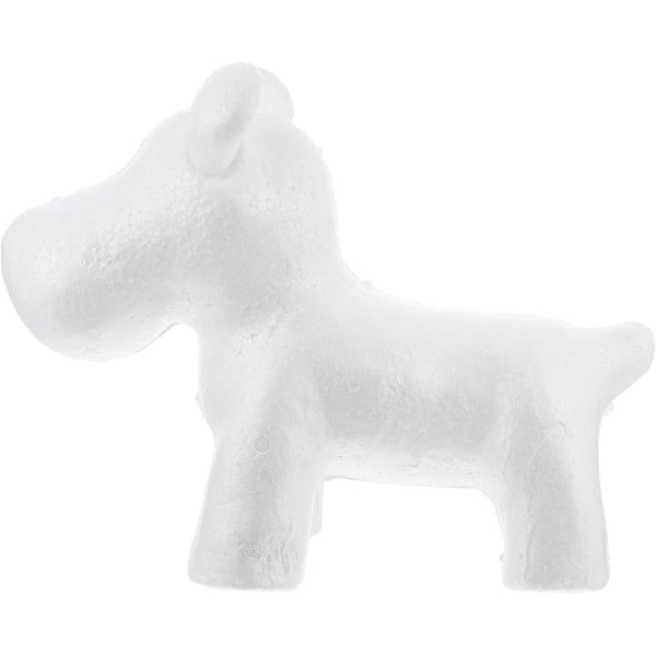 Styrofoam Polystyrene Modellering Skum Polystyren Hundformer Vita Craft Foam Bollar För Gör-det-själv Rose Valp Blomsterdekor Jul Mittpunkt Cra null none