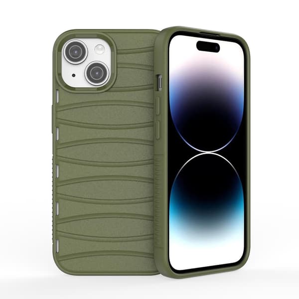 Värmeavledning phone case för iPhone 15 Plus Green