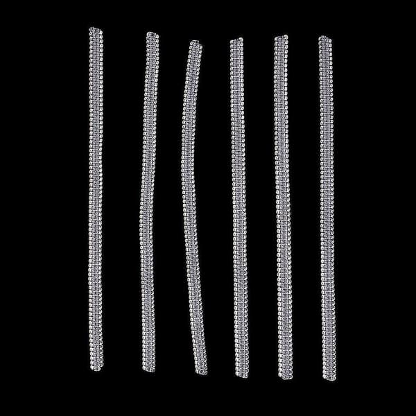 6st Ringstorleksjustering Size Reducer Lösa ringar - Universal Fit - 10 cm lång - Klar, 6st 3mm