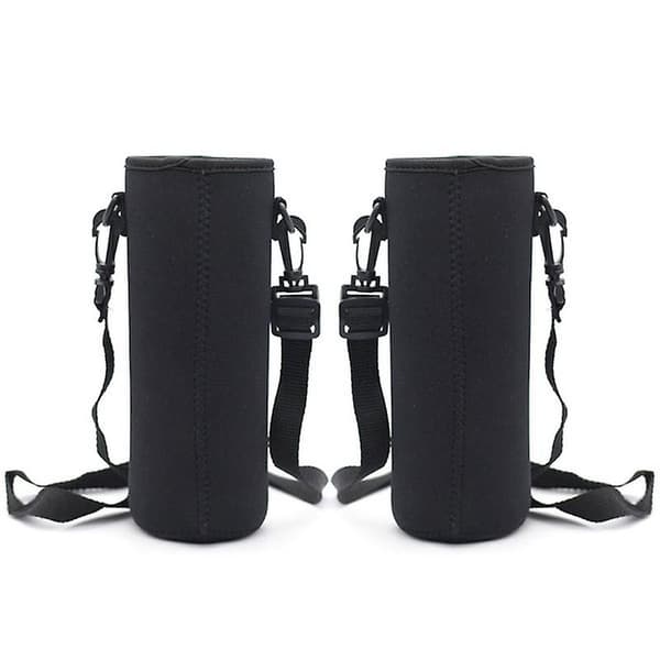 500/1000 ml universal bärbar isolerad vattenflaskväska med rep/justerbart cover Axelrem null none