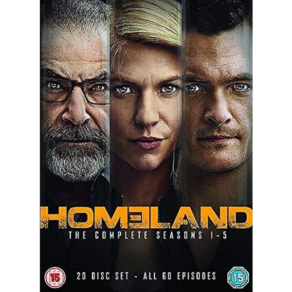 Homeland - säsong 1-5 [DVD] null none