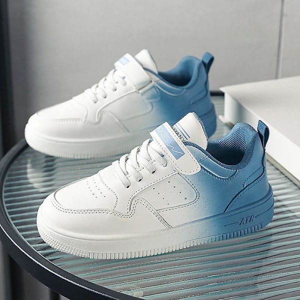 Pojkar Sneakers Andas Flickor Skateboarding Skor Löparskor 3Da303 Blue 34