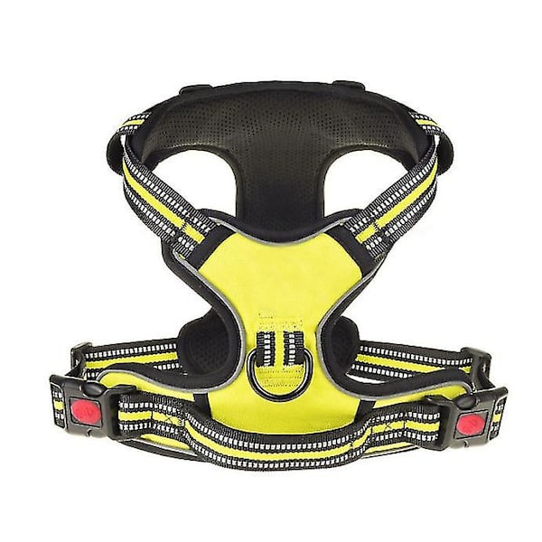 No Pull Dog Sele Justerbar hundväst Sele för lätt promenader _sc Red 55-75CM