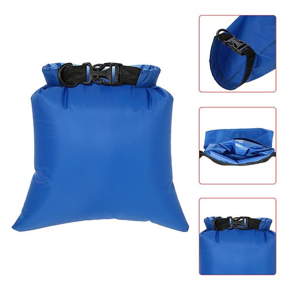 5 st Vattentät väska Set Förvaring Roll Top Dry Bag Set two