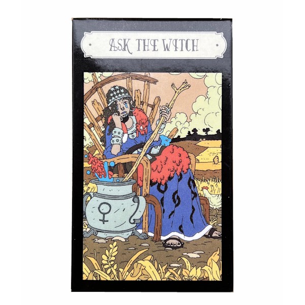 FRÅGA HÄXAN Oracle Tarot Card Spådomskort