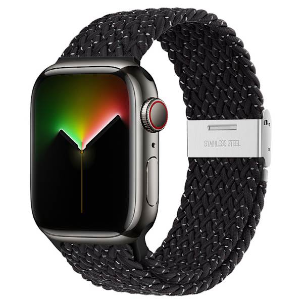 Lämplig för apple watch band Stjärnklart svart #38/40/41mm