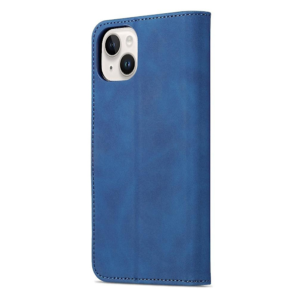 AZNS Calf Texture Case för iPhone 15 Blue