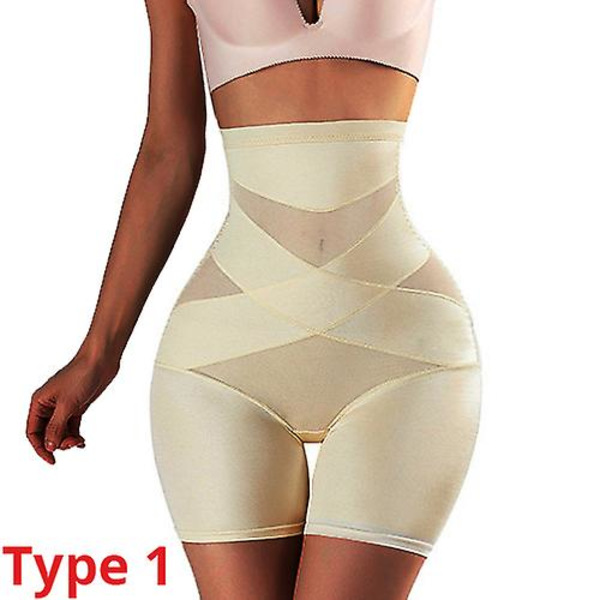 Cxzd Kvinnor High Waist Trainer Body Shaper Trosor Mage Magkontroll Kroppsbantning Kontroll Shapewear Gördel Underkläder Z M Type 1 - Skin