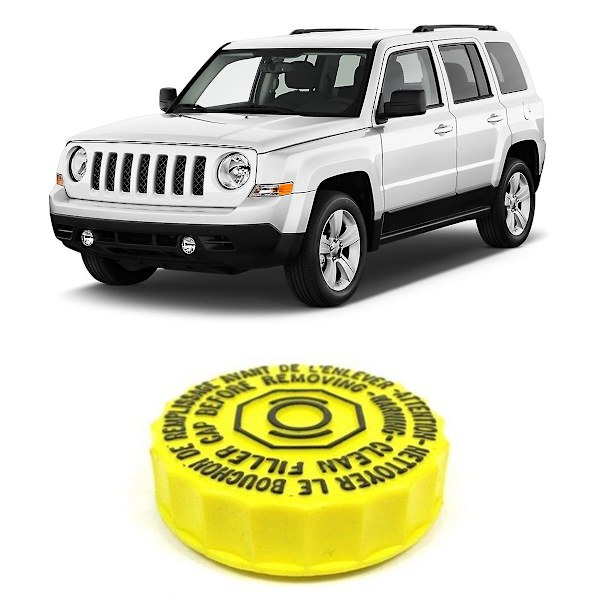 Huvudbromscylinder cap för Grand For Grand Caravan Town & Country 5014518aa Yellow none