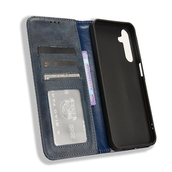 För Samsung Galaxy A25 5G Case Magnetiskt autostängande cover null none