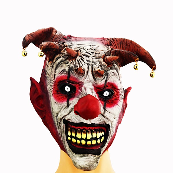 bell clown mask halloween maskerad fest