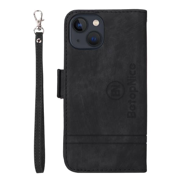Case med spänne på dubbla sidor för iPhone 15 Black