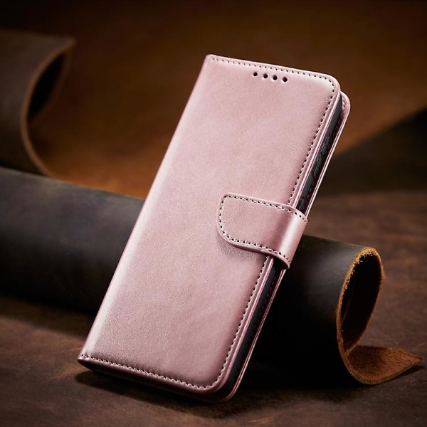 För Huawei Mate 20 Calf Texture Spänne Horizontal Flip Läder Phone case Rose Gold