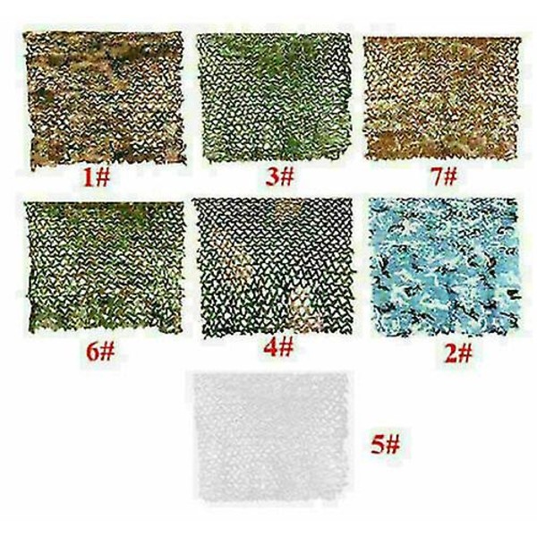4m*6m Camo Nät Jakt/skytte Kamouflage Göm Army Camping Skogsnät Ukab Desert 2m x 3m