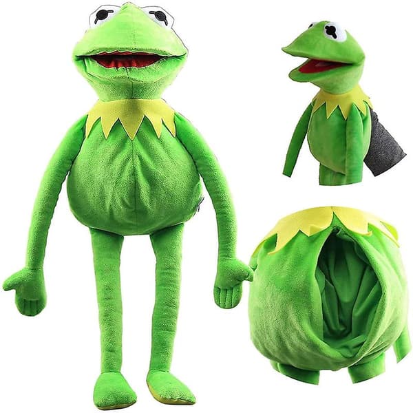 Barns groda Hand Puppet Plysch Doll Heminredning