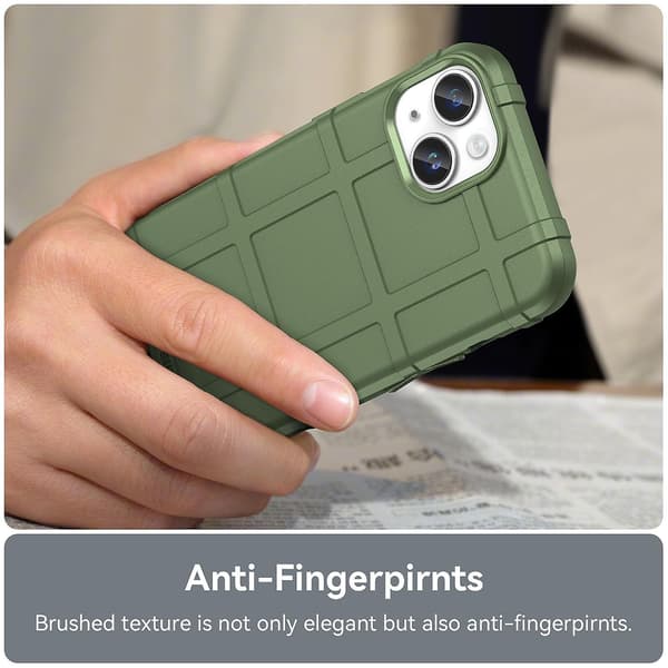 TPU phone case för iPhone 15 Plus Green