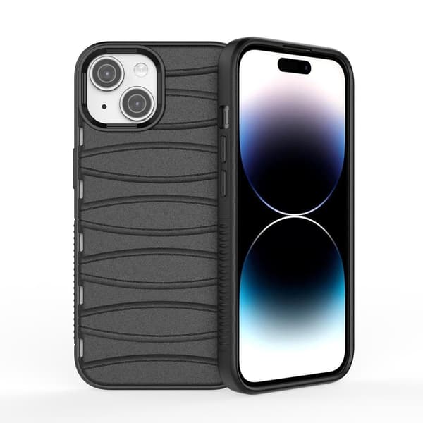 Värmeavledning phone case för iPhone 15 Plus Black