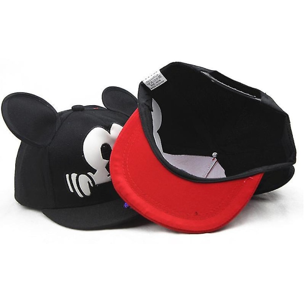 Barn Baseball Cap 3d Musse Pigg Minnie Mesh Solskydd Trucker Hatt För Pojke Flicka A Red