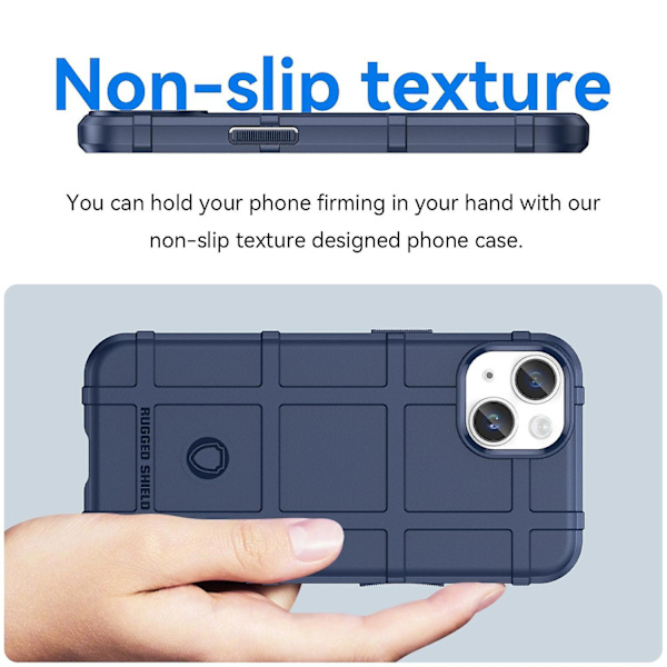 TPU phone case för iPhone 15 Plus Blue