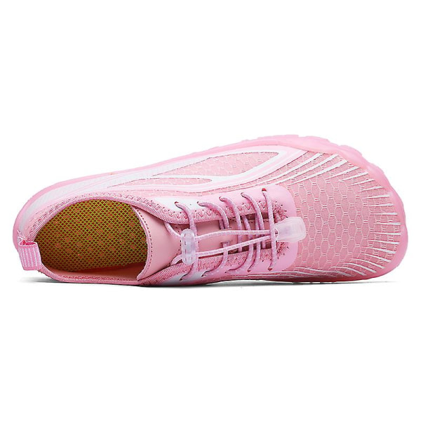 Vattenskor för män Quick-Dry Aqua Yoga Skor Barefoot Beach Sport Skor Yj6265 Pink 36