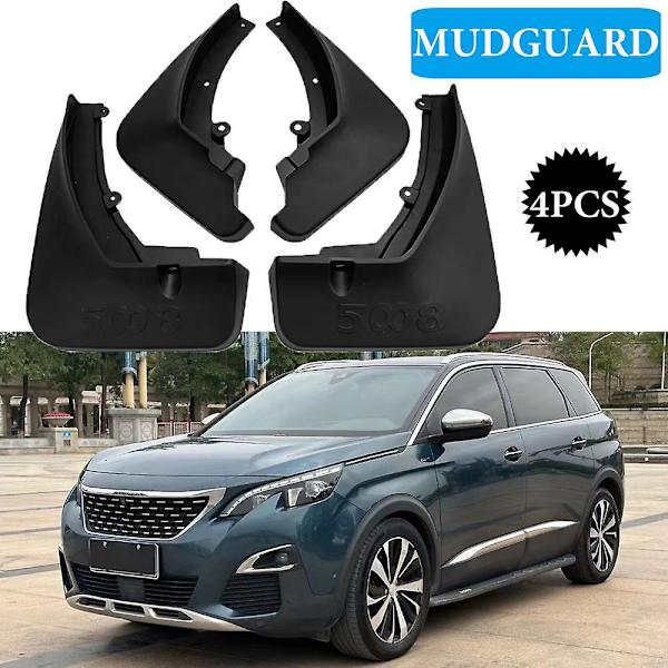 Biltillbehör Vänster Höger Bil Stänkskydd För Peugeot 2nd 2 Gen 5008 2017-2021 Stänkskydd Stänkskydd Stänkskydd Stänkskydd null none