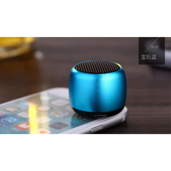 Trådlös Selfie Bluetooth Mini Högtalare-Blå