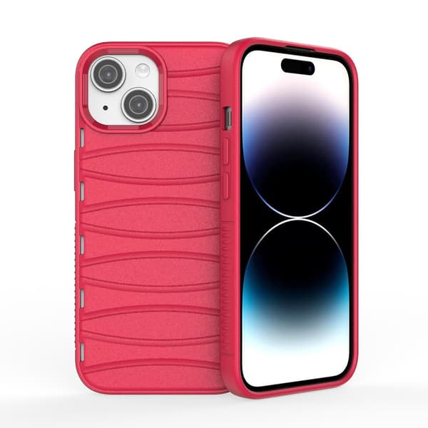 Värmeavledning phone case för iPhone 15 Plus Red