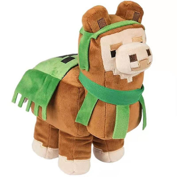 Minecraft Camel Steve Game Perifer plyschleksaksdocka 30cm