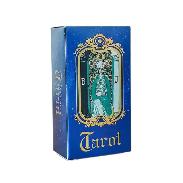 12×7 torn av flashkort Tarotkort divinerande kort