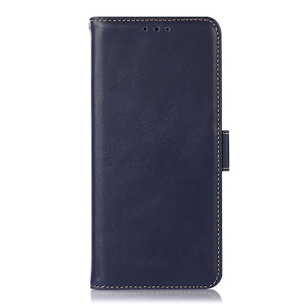 Crazy Horse Case för iPhone 15 Blue