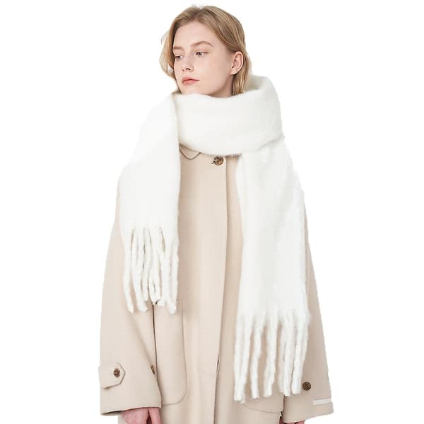 Vinter Cashmere Scarf Med Tofs