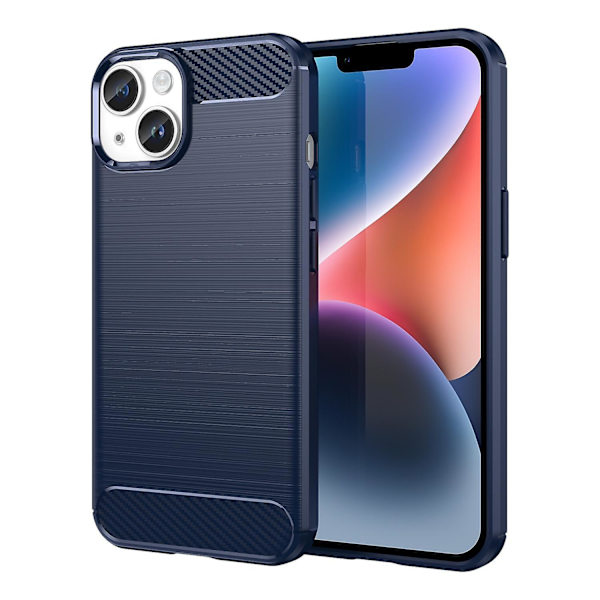 TPU phone case för iPhone 15 Plus Blue