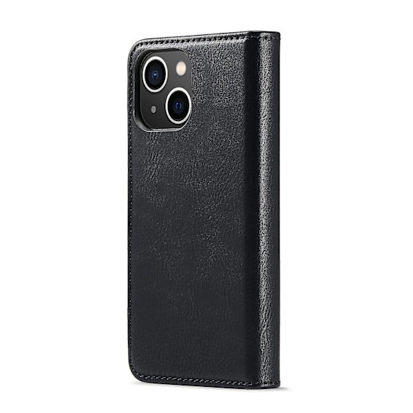 Crazy Horse Case för iPhone 15 Plus Black