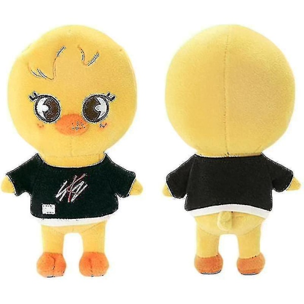 Cartoon Stray Kids Skzoo Plyschdjur 21cm Peluche Gosedjur Bbokari Wolf Chan Leebit Dwaekki Jinir 8Pcs none