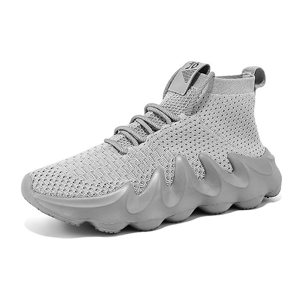 Sneakers för kvinnor Halkfria Coconut Skor Löparskor L450 Gray 44