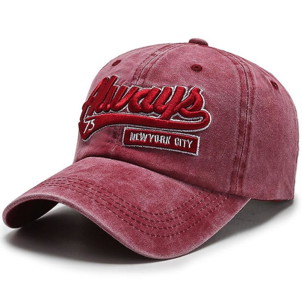 Broderi Do The Old Visir Cap Kvinnor Baseballkepsar Lastbil Sport Löpning Fiske Resa Fotvandring Hatt Dropshipping A179 Red