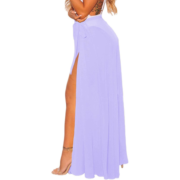 Dam baddräkt Cover Up Summer Beach Wrap Kjol Badkläder Bikini Cover-ups