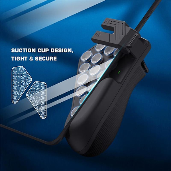 F7 Claw Tablet Controller Joystick för Ipad / Android-surfplattor Plug And Play Gamepad för Pubg Mobile Black none