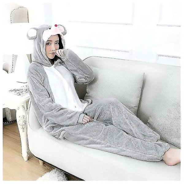 Mus Pyjamas Djurdräkt Jumpsuit L