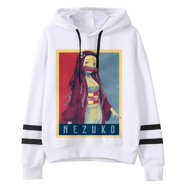 Demon Slayer Kimetsu No Yaiba Herr/kvinnor Luvtröjor Anime Unisex Harajuku Estetisk 90-tals sweatshirt Ulzzang Grafisk Casual Man Hood Shry 503 S