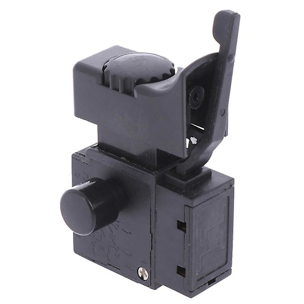 Fa4-6/1bek Svart 6a 250v Elektrisk borrhastighetskontroll avtryckarknapp Hfmqv
