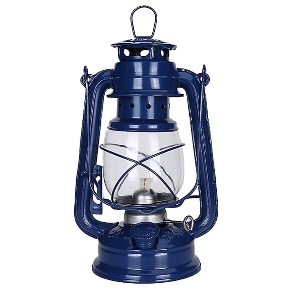 25cm Retro Classic fotogenlampa Dimbar fotogenlykta Navy Blue