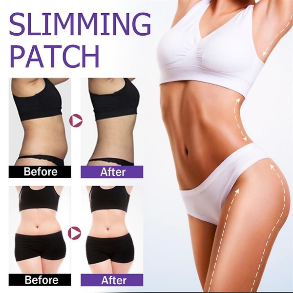 Eelhoe Slimming Body Shaping Patch stramar åt lata människors tunna magarmar Slimmande naveldekal