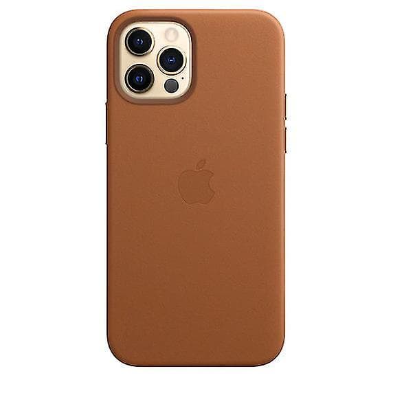 Phone case Till Iphone 12/12 Pro Case Med Magsafe Saddle Brown