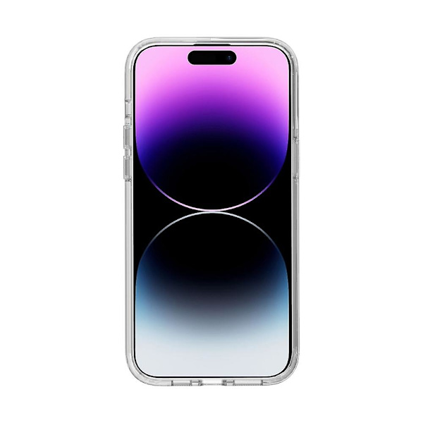 Transparent phone case för iPhone 15 Multicolor
