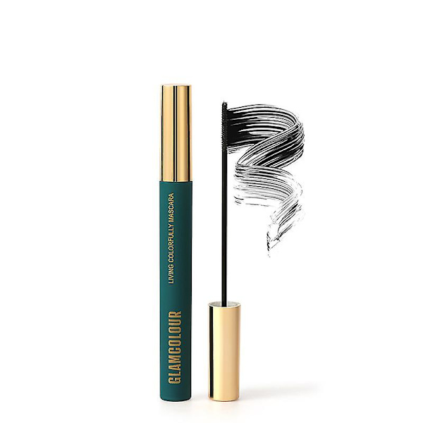 Eye Lash Curling Volume Silk Fiber Skinny Magic Color Mascara Vattentät slender small green pipe blue