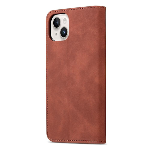 AZNS Calf Texture Case för iPhone 15 Brown